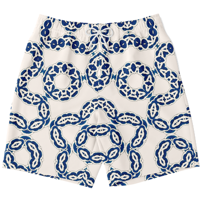 Icy Chains Shorts White/Blue