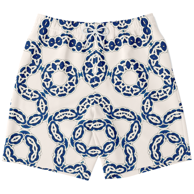 Icy Chains Shorts White/Blue