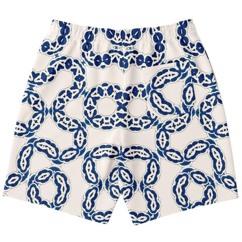 Icy Chains Shorts White/Blue