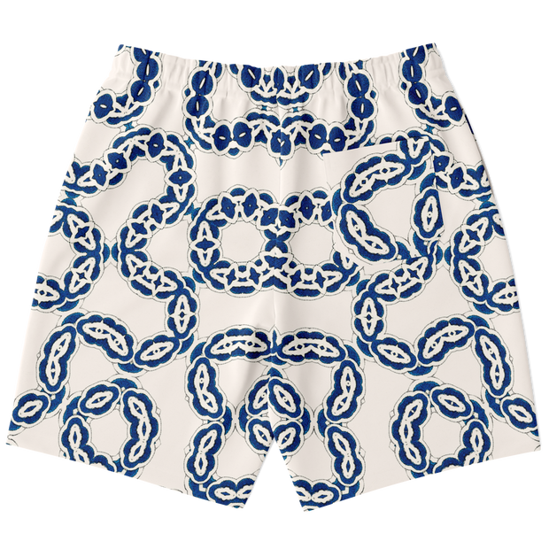 Icy Chains Shorts White/Blue