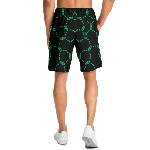 Emerald Chains Shorts Black/Green