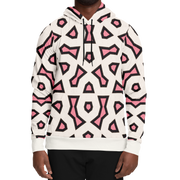 Shapes Hoodie White/Pink