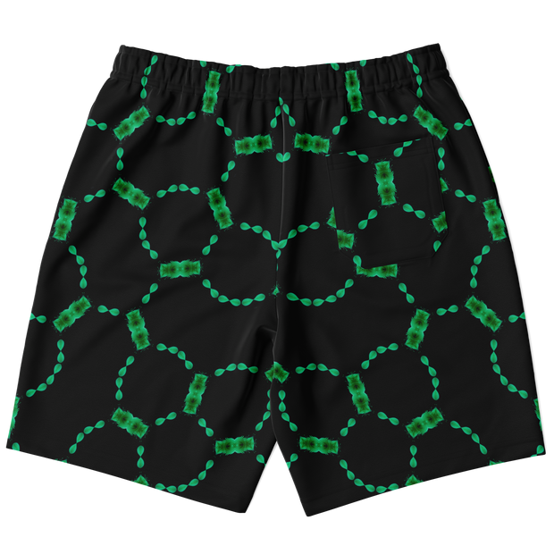 Emerald Chains Shorts Black/Green