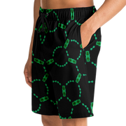 Emerald Chains Shorts Black/Green