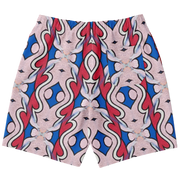 Pattern Shorts Blue/Pink