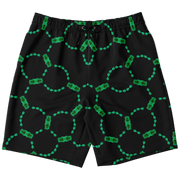 Emerald Chains Shorts Black/Green