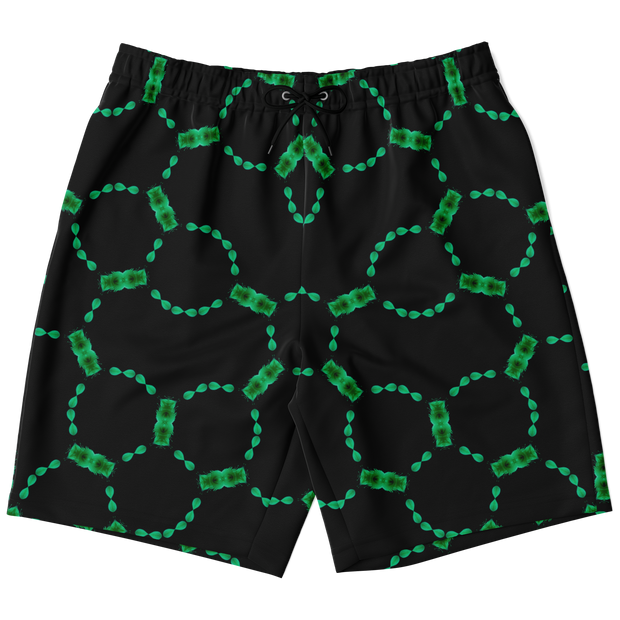 Emerald Chains Shorts Black/Green