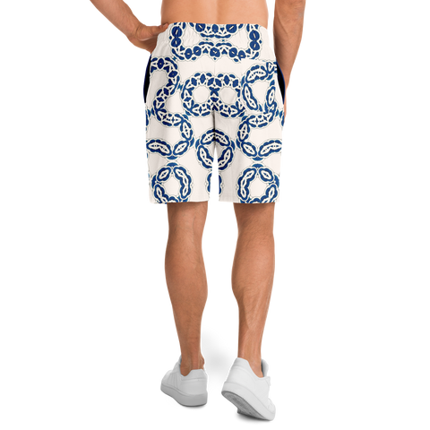 Icy Chains Shorts White/Blue