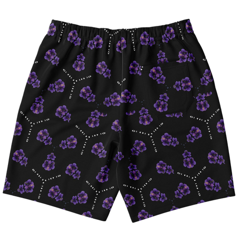 Grapes Shorts Black/Purple