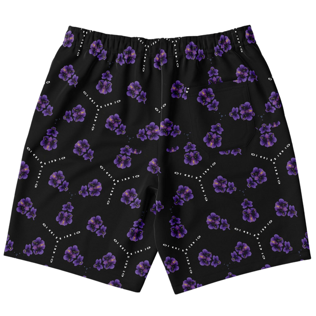 Grapes Shorts Black/Purple