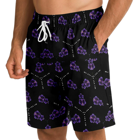 Grapes Shorts Black/Purple