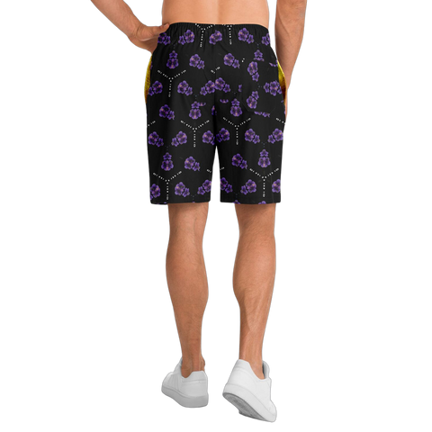 Grapes Shorts Black/Purple