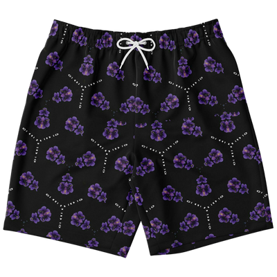 Grapes Shorts Black/Purple