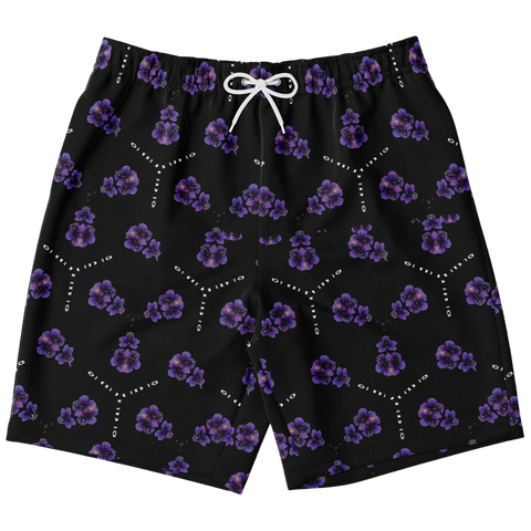 Grapes Shorts Black/Purple